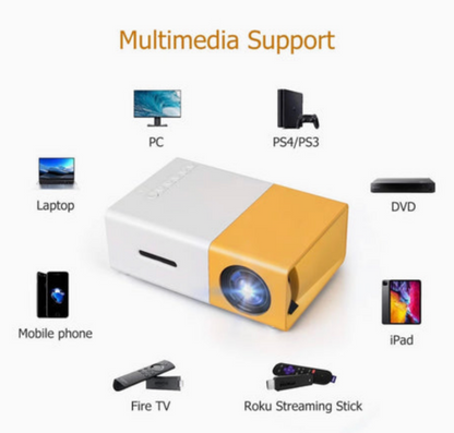 Lux Smart Mini Projector